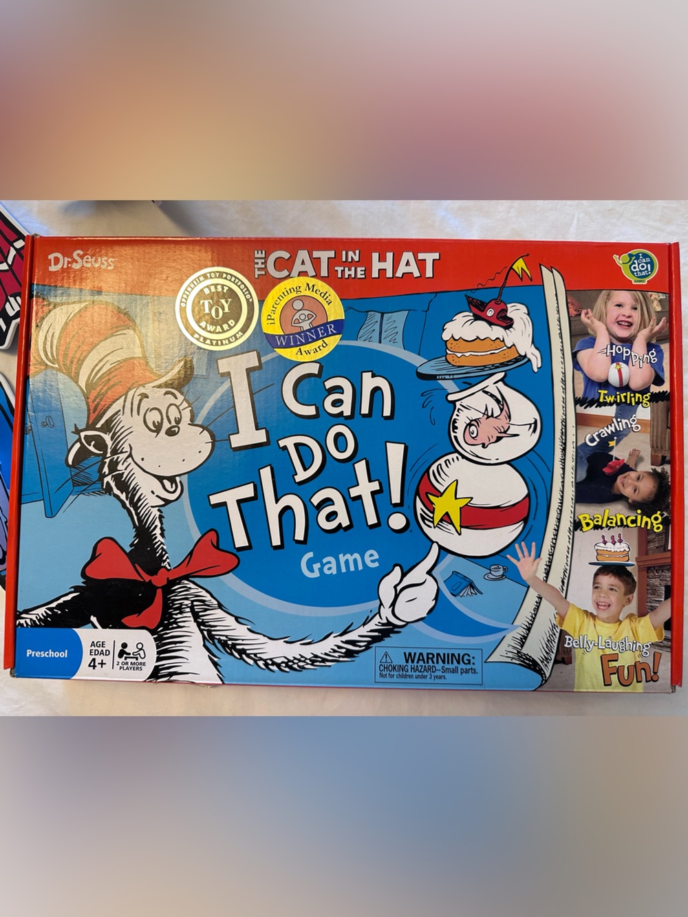 Dr. Seuss Cat in the Hat Game - Red, Blue, White